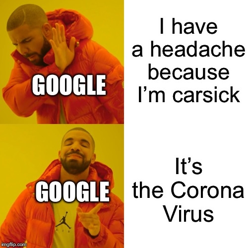 Headache Corona